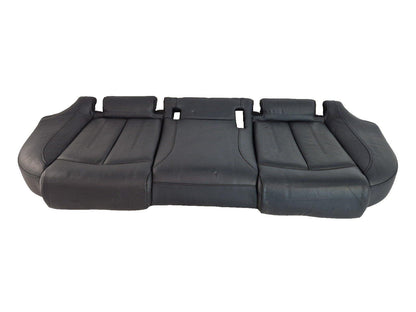 12-18 AUDI A6 C7 GENUINE BLACK LEATHER REAR SEAT BENCH 4G0885375K