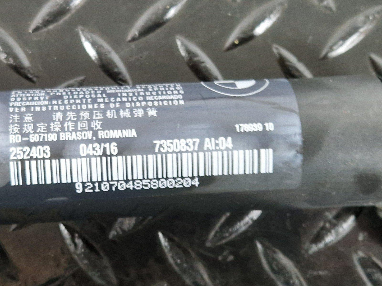 16-22 BMW X1 F48 GENUINE REAR O/S & N/S ELECTRIC TAILGATE LIFTING STRUT 7350837