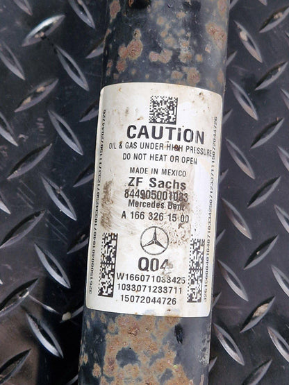 11-19 MERCEDES BENZ ML W166 REAR LEFT & RIGHT SHOCK ABSORBER A1663261500