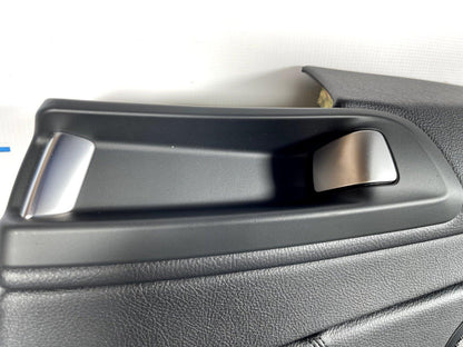 BMW 4 SERIES F32 REAR RIGHT BLACK LEATHER DOOR PANEL (H/K COVER) 7302762