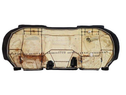 12-18 AUDI A6 C7 GENUINE BLACK LEATHER REAR SEAT BENCH 4G0885375K