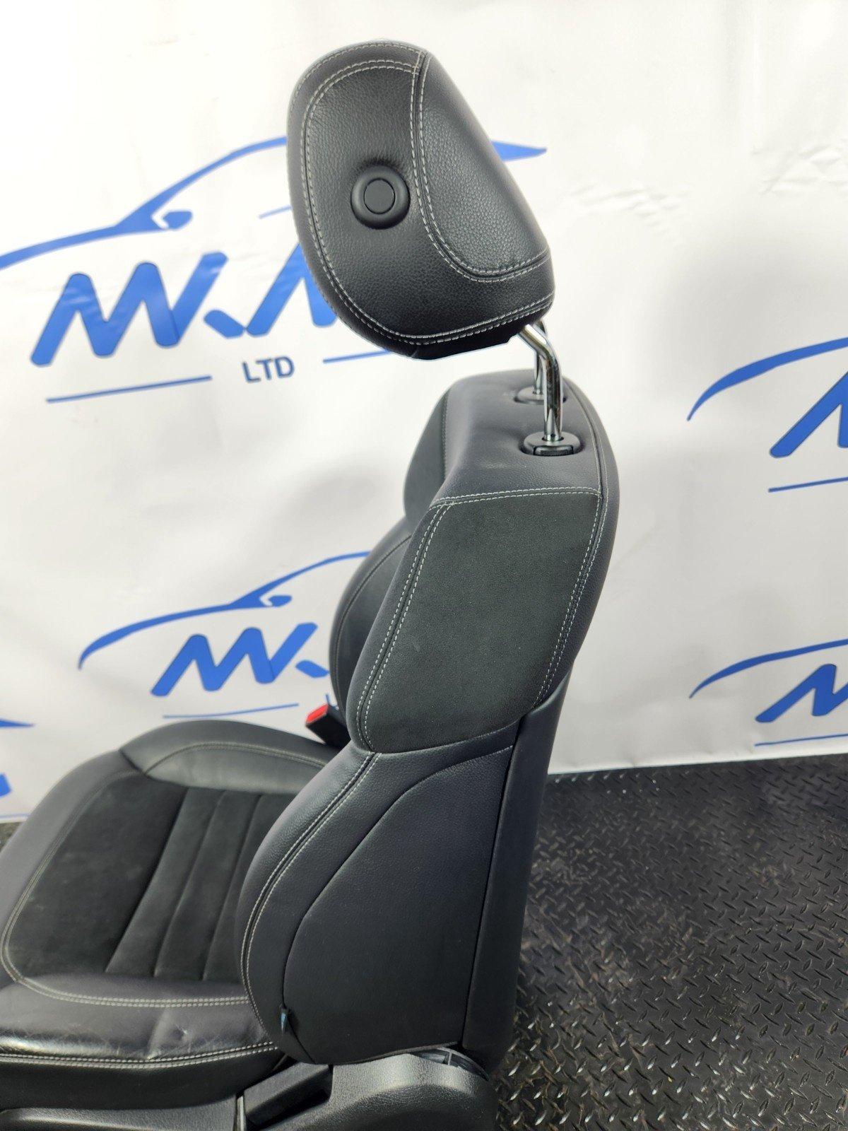 11-19 MERCEDES ML W166 FRONT LEFT N/S FULL ELECTRIC HEATED HALF LEATHER SEAT