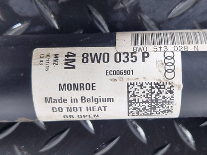 16-19 AUDI A4 B9 REAR LEFT OR RIGHT COMPLETE SHOCK ABSORBER 8W0513028N 8W0035P