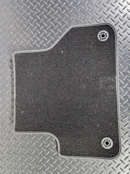 16-24 AUDI A5 F5 COUPE GENUINE OEM SET OF 2 REAR BLACK FLOOR FOOT MATS 8W6061276