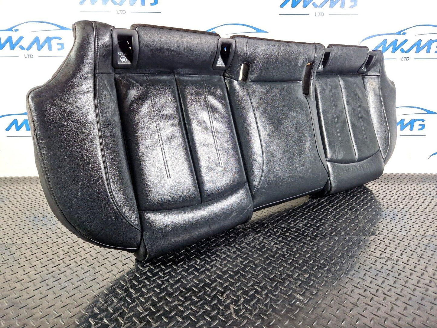 12-18 AUDI A6 C7 SALOON GENUINE BLACK LEATHER SEAT BENTCH 4G0885375K