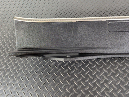 10-17 AUDI A8 4H REAR BOOT CHROME LOADING COVER PANEL TRIM 4H0863471