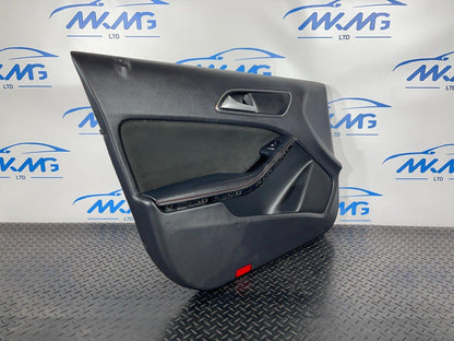12-18 MERCEDES BENZ W176 COMPLETE DOOR CARD FRONT LEFT SIDE A17672057009H93