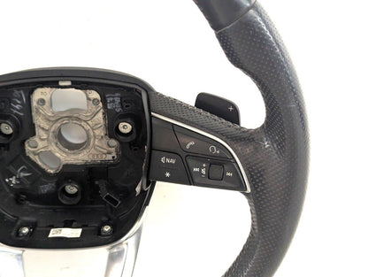16-20 AUDI Q7 4M GENUINE S-LINE MULTIFUNCTION STEERING WHEEL 4M0419698