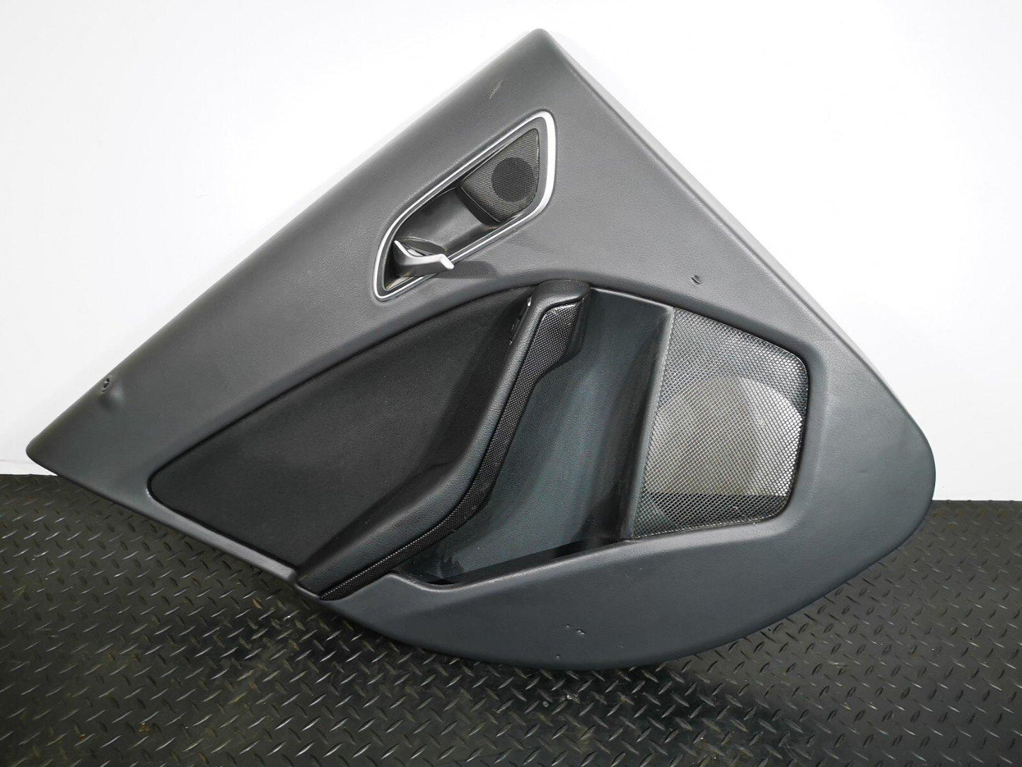 12-18 MERCEDES A-CLASS W176 GENUINE REAR LEFT N/S DOOR PANEL CARD BLACK