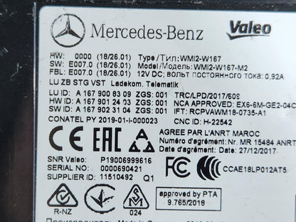 Mercedes-Benz A-Class W177 W177 Telematic Control Module Genuine A1679008309