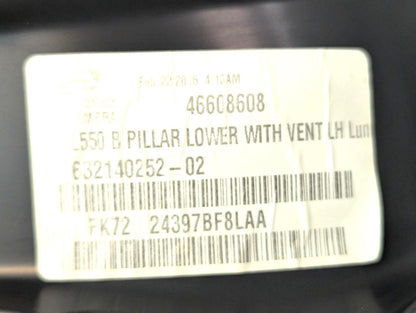 14-19 LAND ROVER L550 DISCOVERY SPORT PASSENGER SIDE B PILLAR PANEL FK72018B05A