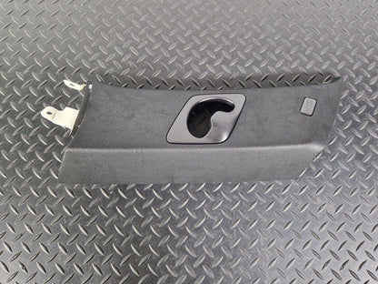 10-13 BMW X5 E70 LCI PILLAR TRIM COVER PANEL BLACK LEFT PASSENGER SIDE 7129756