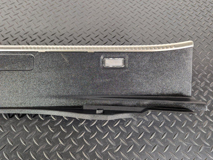 10-17 AUDI A8 4H REAR BOOT CHROME LOADING COVER PANEL TRIM 4H0863471