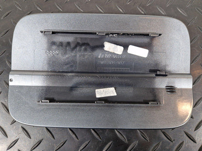 16-19 AUDI A4 B9 GENUINE FUEL DOOR FLAP IN GREY X7R 8W0809907