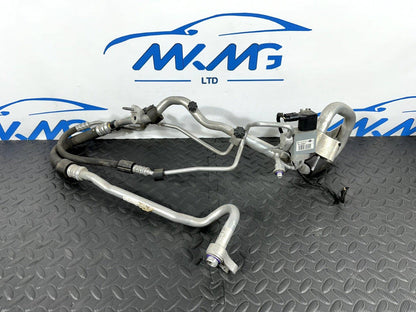 14-21 MERCEDES BENZ C300 W205 A/C PIPES & VALVE A2058307401 A2058307502