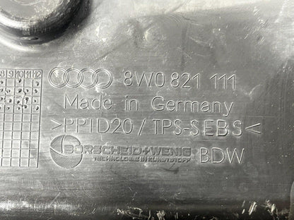 16-19 AUDI A4 B9 AVANT GENUINE FRONT LEFT SIDE WING FENDER COVER 8W0821111