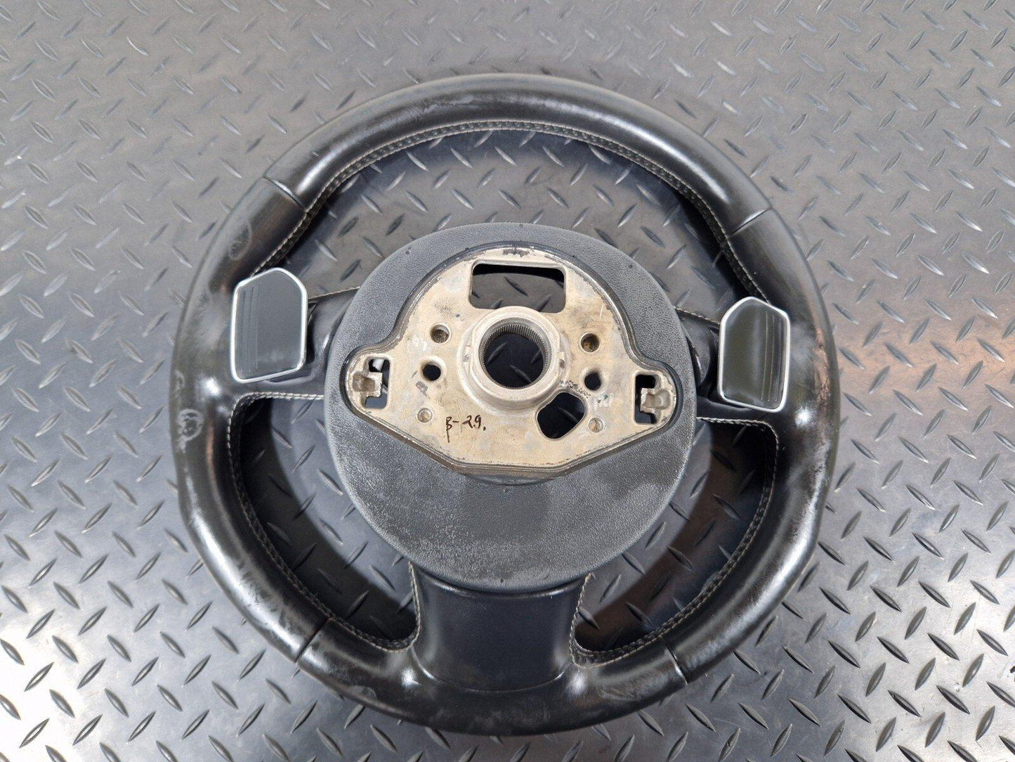 12-17 AUDI S5 CONVERTIBLE MULTIFUNCTION PADDLE SHIFT STEERING WHEEL 8K0419091BS