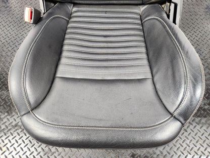 MERCEDES GLE ML W166 FRONT LEFT N/S FULL ELECTRIC HEATED BLACK LEATHER SEAT