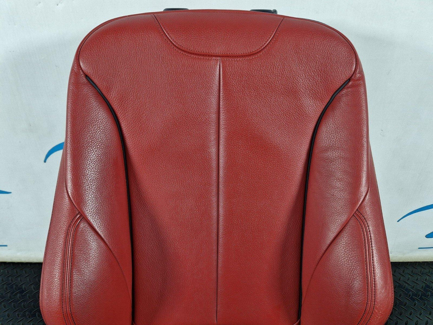 14-16 BMW 2 SERIES F22 GENUINE FRONT LEFT PASSENGER RED SEAT 7243564 9216468