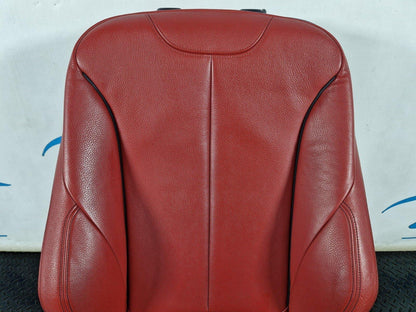 14-16 BMW 2 SERIES F22 GENUINE FRONT LEFT PASSENGER RED SEAT 7243564 9216468