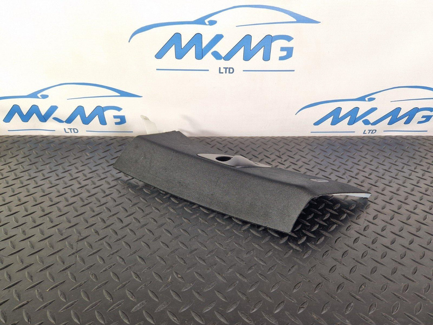 10-13 BMW X5 E70 LCI PILLAR TRIM COVER PANEL BLACK LEFT PASSENGER SIDE 7129756