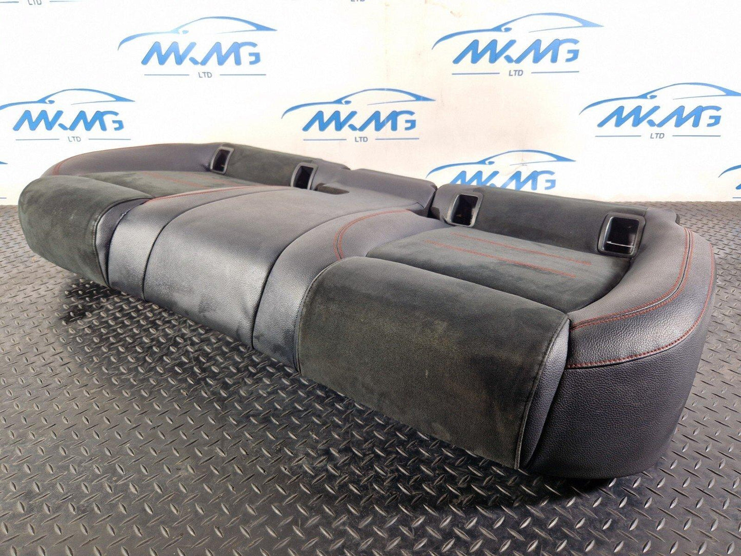 19-ON MERCEDES B CLASS W247 REAR SEAT HALF LEATHER BENCH BASE A2479207400