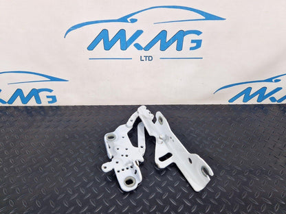 12-18 BMW 3 SERIES F30 F31 FRONT LEFT BONNET HOOD HINGE IN WHITE 7286343