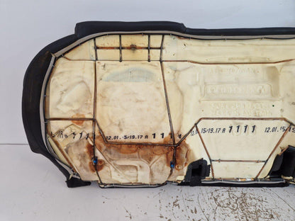 12-18 AUDI A6 C7 GENUINE BLACK LEATHER REAR SEAT BENCH 4G0885375K