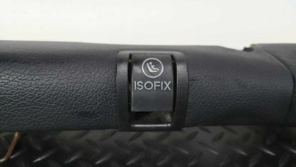 MERCEDES BENZ E-CLASS W212 REAR SEAT PADS ISOFIX BLACK LEATHER A2129200908