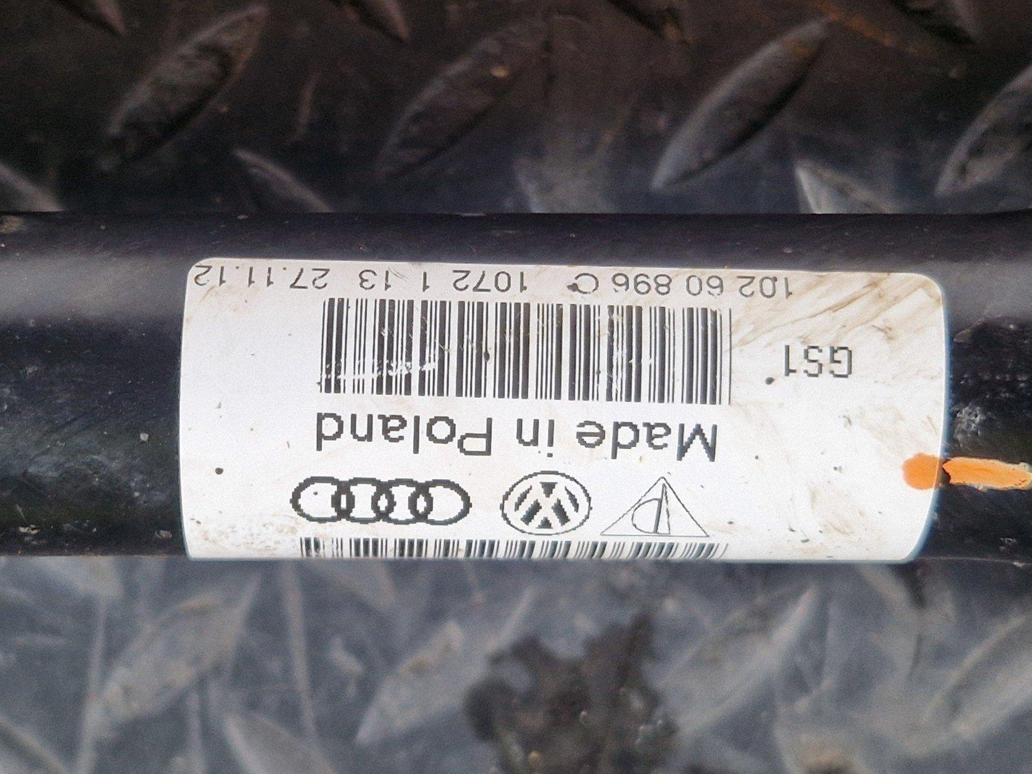 10-18 VW TOUAREG 7P 3.0 TDI V6 FRONT LEFT OR RIGHT DRIVESHAFT 7P0407271C