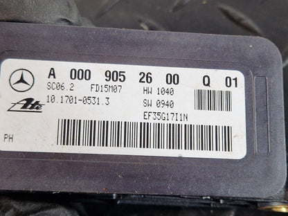 16-19 MERCEDES BENZ GLE W166 YAW RATE SENSOR CONTROL MODULE UNIT A0009052600
