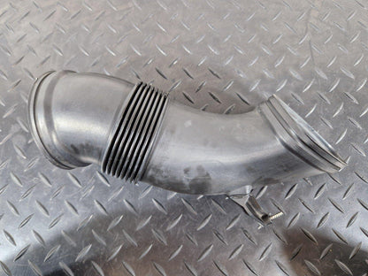 10-17 AUDI A8 4H FRONT LEFT N/S AIR INTAKE MANIFOLD DUCT PIPE 4H0129509C