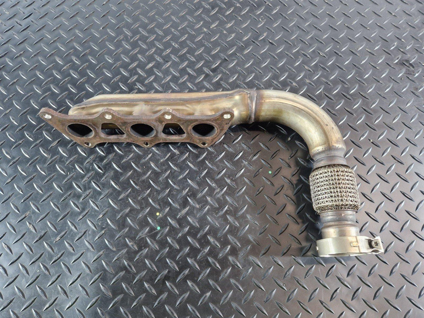 16-20 AUDI Q7 4M 3.0 DIESEL CRTC LEFT EXHAUST MANIFOLD CYLINDER 4-6 059253033CC