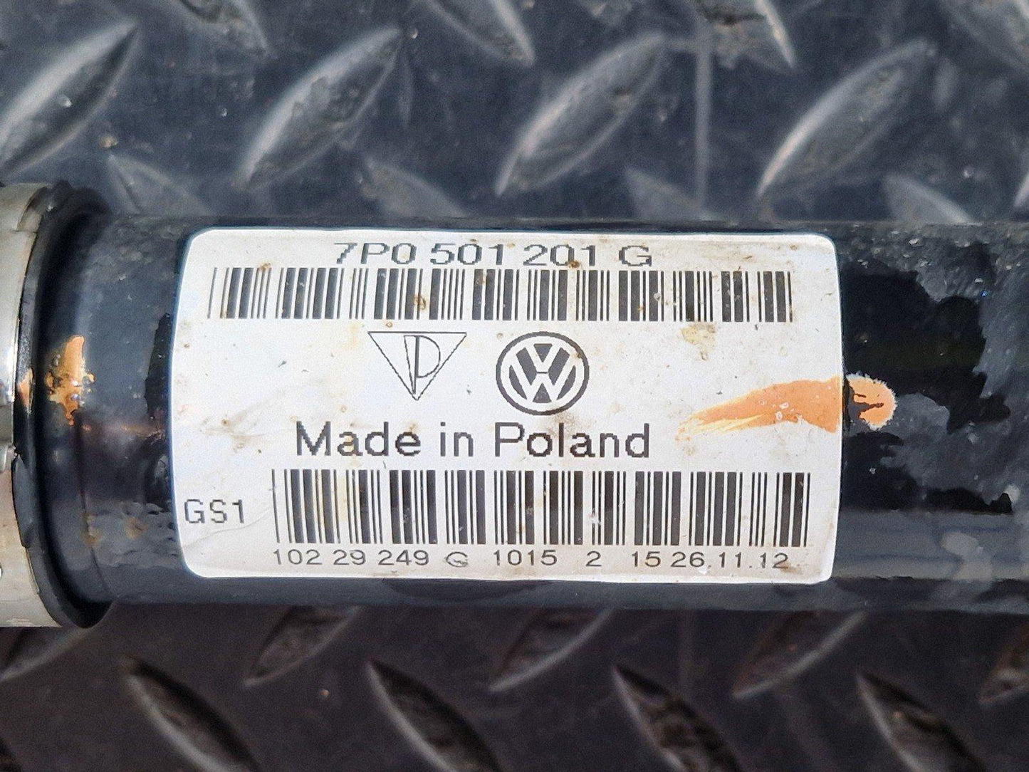 10-18 VW TOUAREG 7P 3.0 TDI V6 OEM REAR RIGHT OR LEFT SIDE DRIVESHAFT 7P0501201G