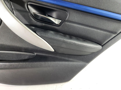 BMW 320d F30 Sedan Genuine Driver Side Rear Door Card 2083450