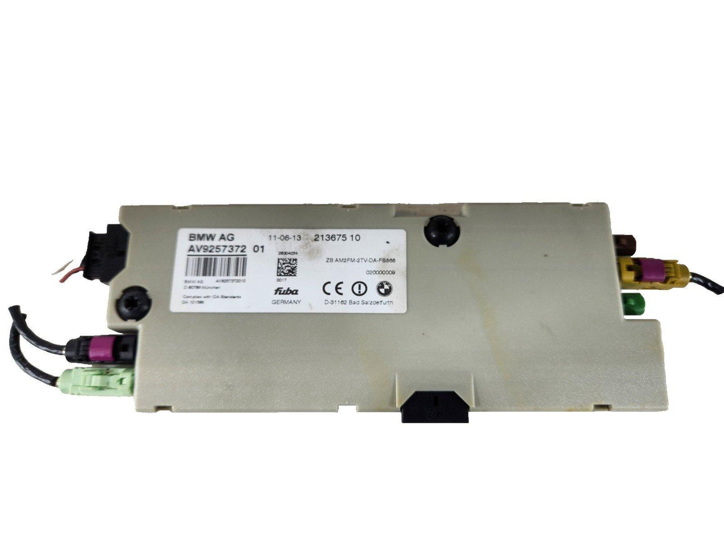 11-18 BMW 6 SERIES F13 F06 GENUINE DIVERSITY ANTENNA MODULE 9257372