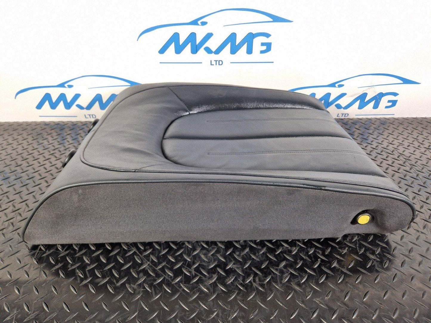 12-18 AUDI A6 C7 SALOON REAR LEFT N/S/R BLACK LEATHER BACKREST SEAT