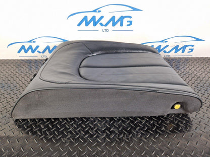 12-18 AUDI A6 C7 SALOON REAR LEFT N/S/R BLACK LEATHER BACKREST SEAT