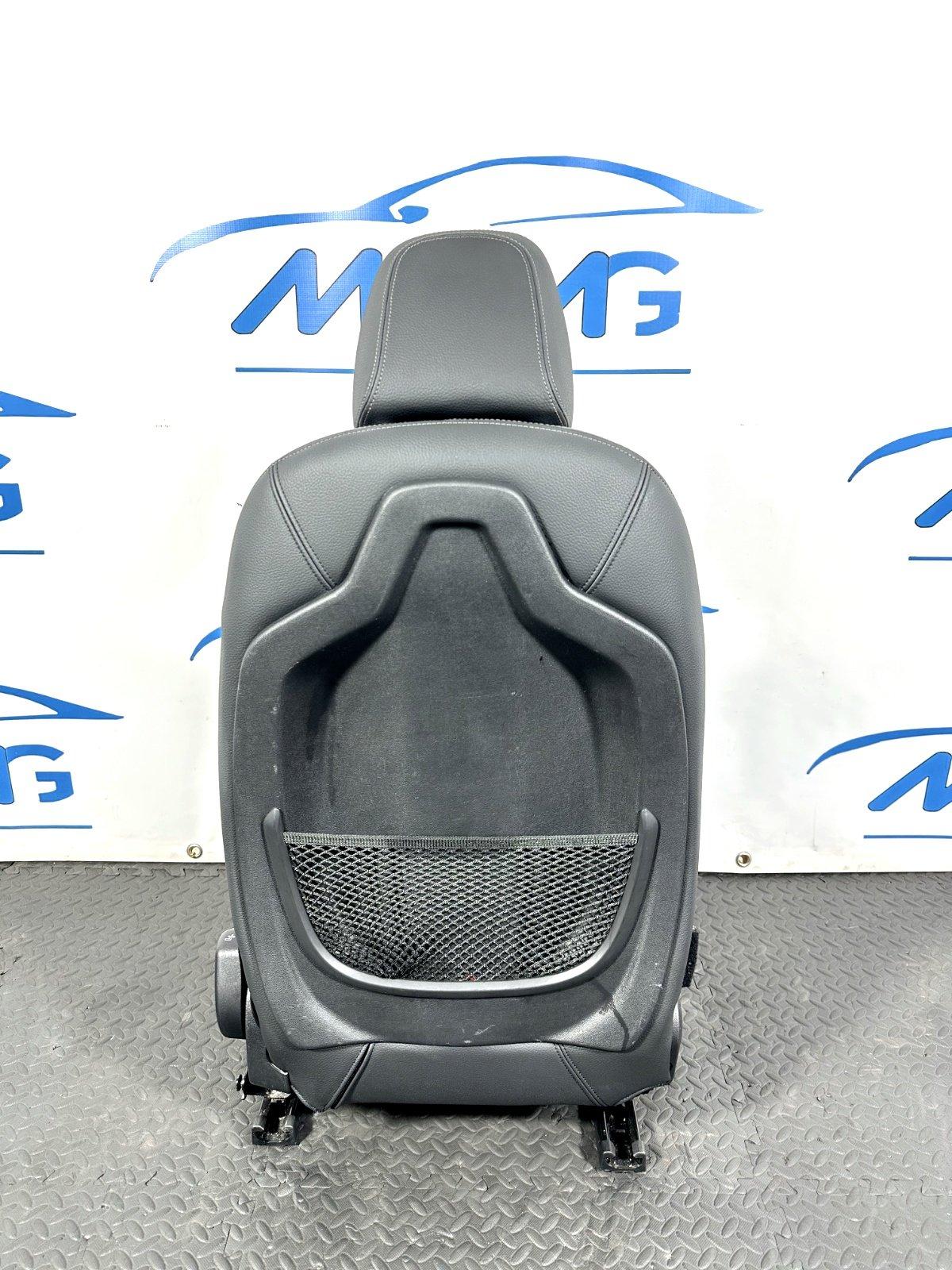 16-22 BMW X1 F48 GENUINE FRONT LEFT PASSENGER SIDE BLACK LEATHER SEAT (HEATED)