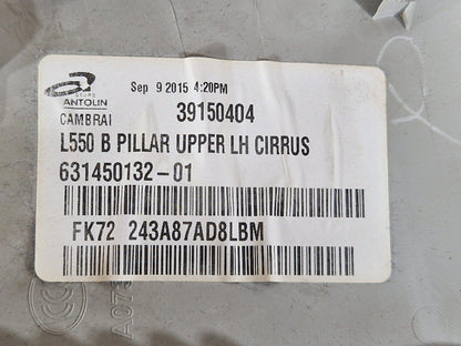 14-19 LAND ROVER L550 DISCOVERY SPORT LEFT SIDE B PILLAR TRIM FK72243A87AE8LBM