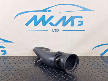 10-17 AUDI A8 4H FRONT LEFT N/S AIR INTAKE MANIFOLD DUCT PIPE 4H0129509C