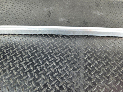 11-19 MERCEDES BENZ ML W166 GENUINE RIGHT O/S CHOME ROOF RACK RAIL A1668900493