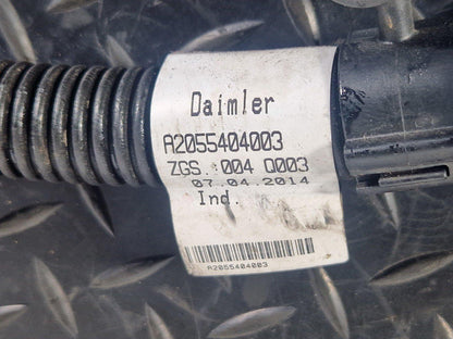 14-21 MERCEDES BENZ C300h W205 STARTER / ALTERNATOR CABLE A2055404003