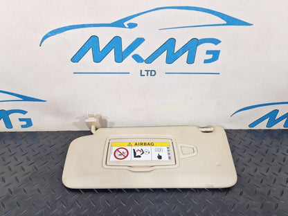 14-21 MERCEDES-BENZ C-CLASS C250D W205 PASSENGER LEFT SUN VISOR A2058100110