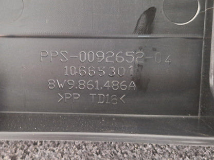 16-19 AUDI A4 B9 SPORT GENUINE OEM TRUNK BOOT FLOOR CARPET TOOL BOX 8W9861486A