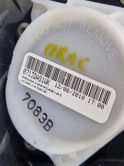 10-17 AUDI A8 4H REAR MIDDLE CENTER SEAT BELT 4H0857737A 4H0857807H