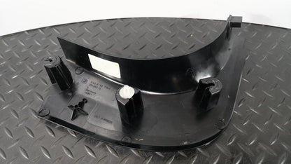 11-16 BMW M5 F10 5-SERIES PASSENGER LEFT SIDE FOOT WELL TRIM BLACK 9162738