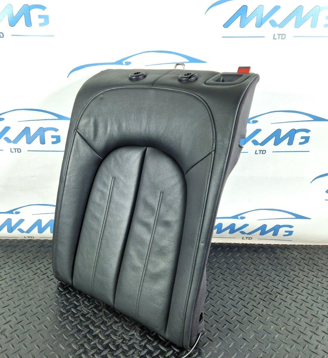 12-18 AUDI A6 C7 AVANT REAR LEFT N/S/R BLACK LEATHER BACKREST SEAT