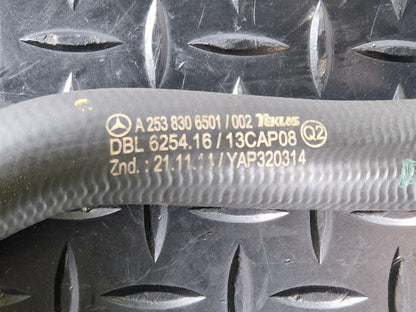 16-22 MERCEDES BENZ X253 GENUINE COOLANT HOSE PIPE LINE A2538306501 A2538305800