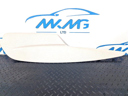 11-18 BMW 6 SERIES F06 CENTRE CONSOLE TRIM IN WHITE 9237091 9241738